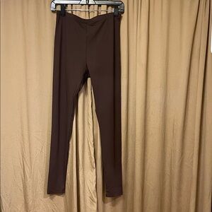 Elegant Brown Women's Leggings